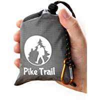 Pike Trail Manta de Bolsillo al Aire Libre Gris-Naranja